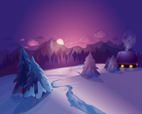 Winter Photoshop Backgrounds Free Download