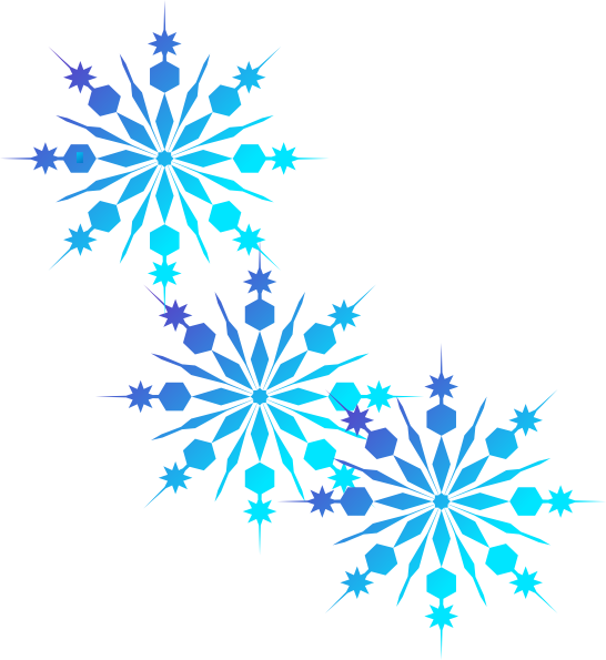 Winter Snowflakes Clip Art Free