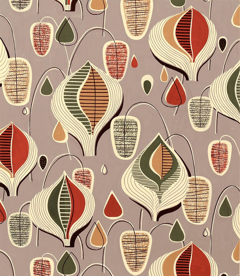 1950s Textile Design