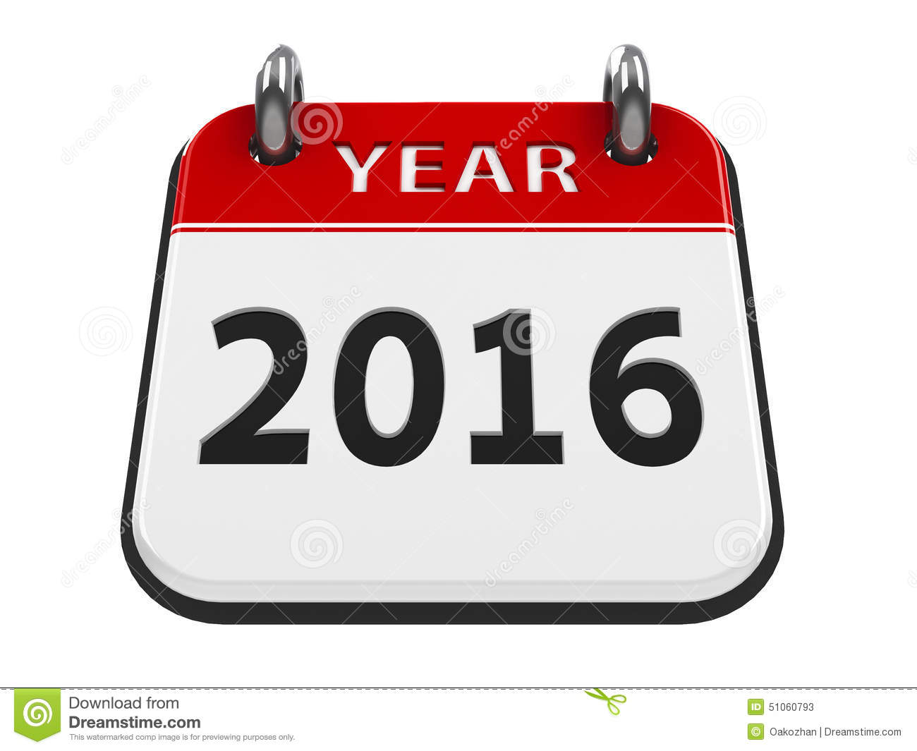 2016 Year Calendar Icon