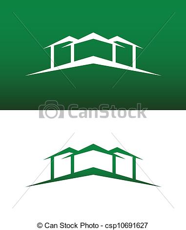 Abstract House Clip Art