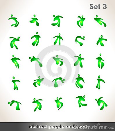 Abstract People Symbols Abstract People Symbols
