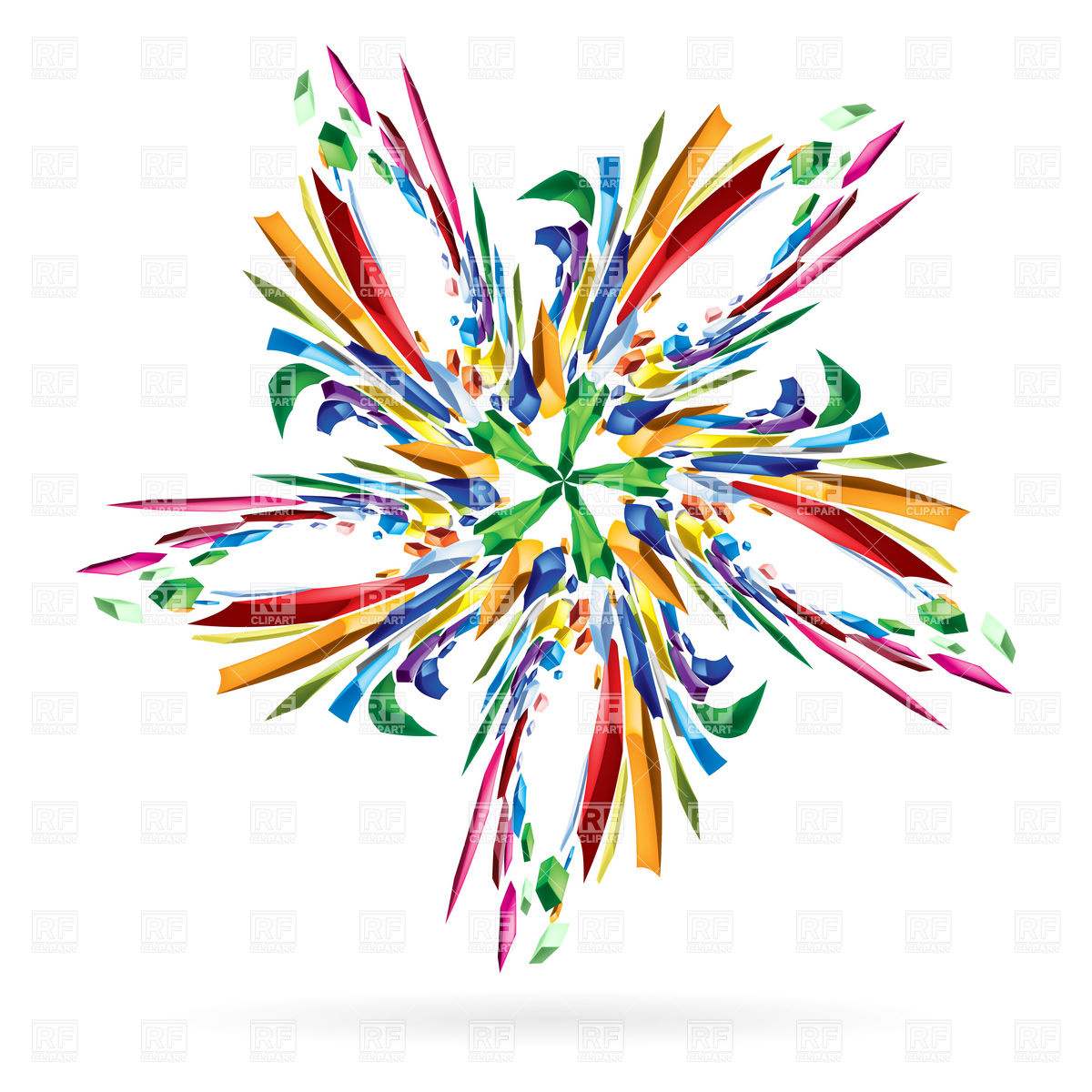 Abstract Star Clip Art