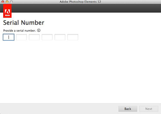 Adobe Photoshop Elements 12 Serial Number