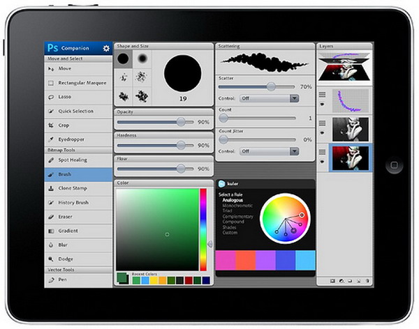 Adobe Photoshop Touch for iPad Adobe Photoshop Touch for iPad