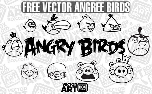Angry Bird Sketch Angry Bird Sketch
