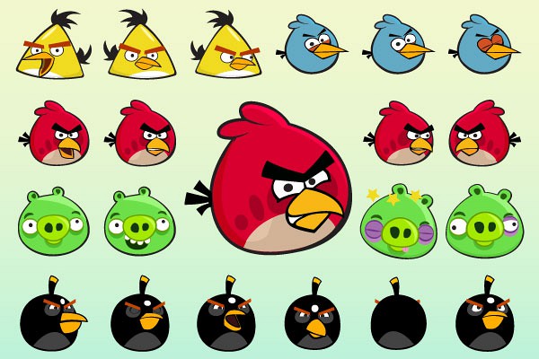 Angry Birds Vectors Angry Birds Vectors