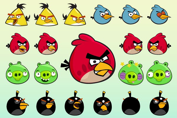 Angry Birds Vectors