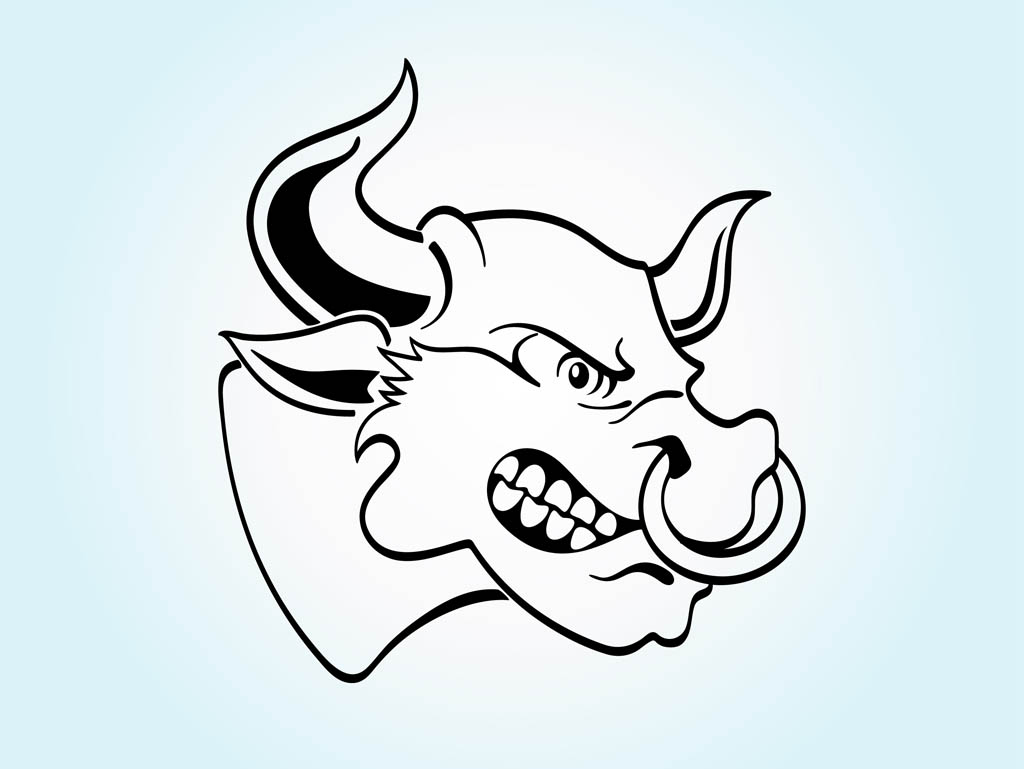 Angry Bull Cartoon Angry Bull Cartoon