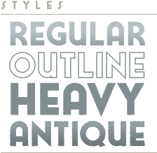 Art Deco Font Styles