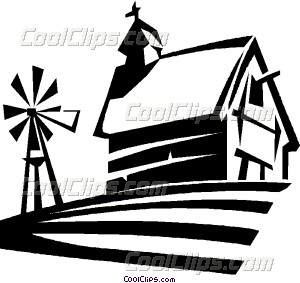 Barn Windmill Clip Art