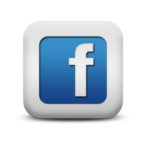 Black and White Facebook Logo Icon