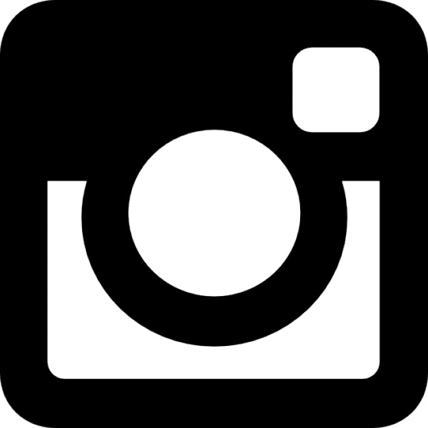 Black and White Instagram Logo Vector