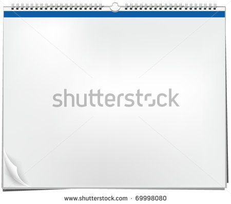 Blank Wall Calendar Blank Wall Calendar