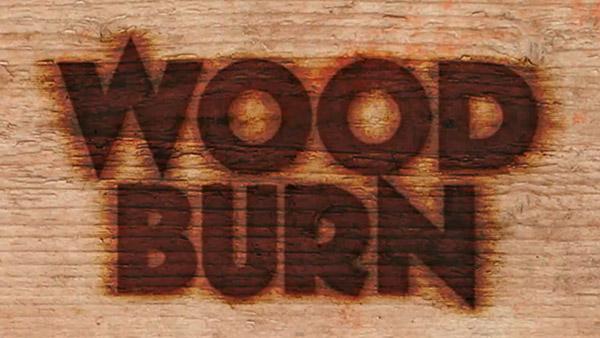 Burnt Wood Text Effect Photoshop