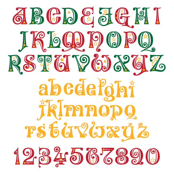 Christmas Fonts Christmas Fonts