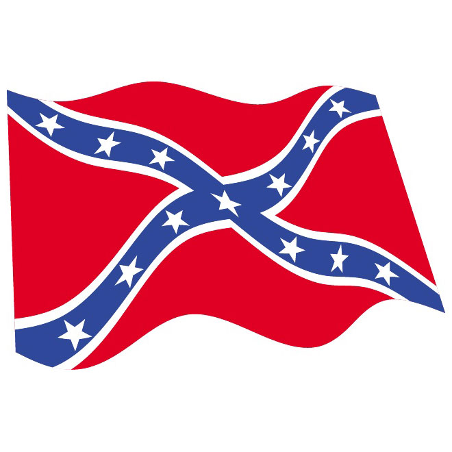 Confederate Flag Vector