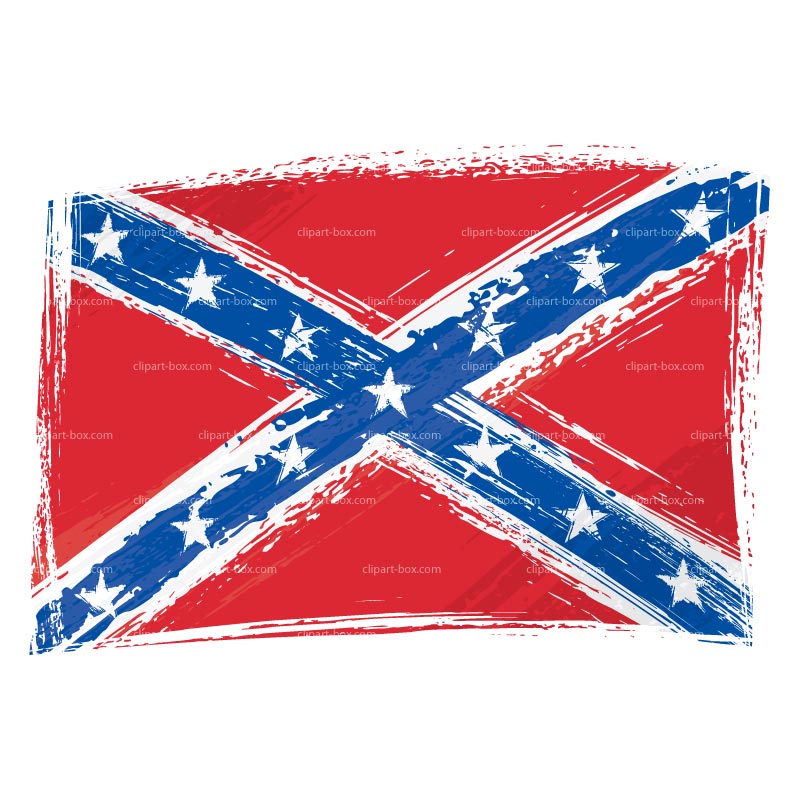 Confederate Flag Vector