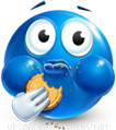 7 Cookie Monster Eating Emoticon Images