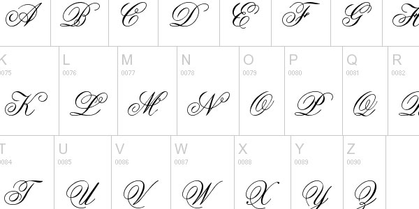 Cursive Fonts