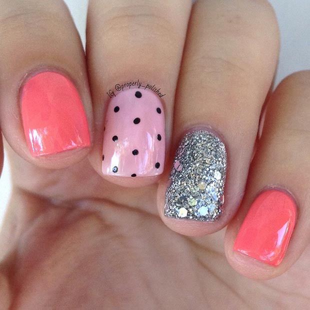 Cute Short Summer Nail Designs 2015