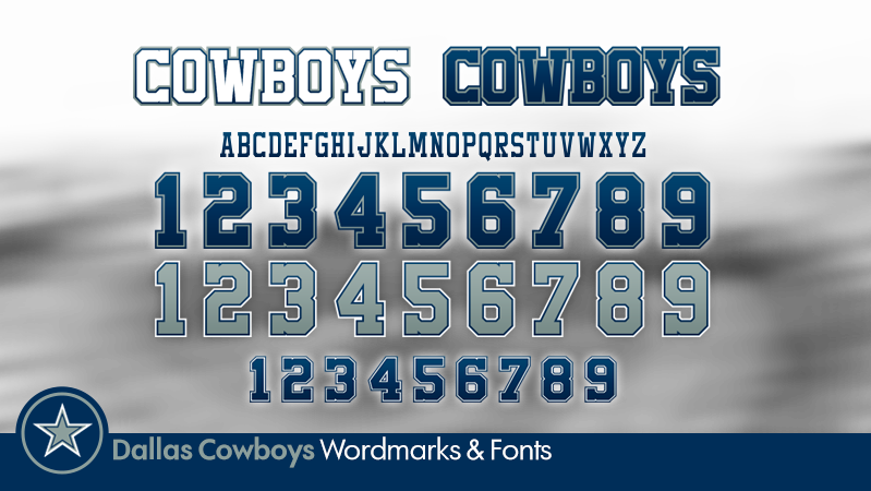 11 Dallas Cowboys Lettering Font Images