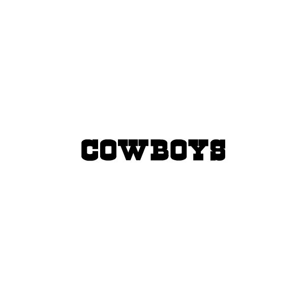 Dallas Cowboys Logo Font