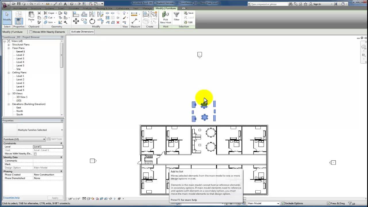 Design Options Revit Tutorials