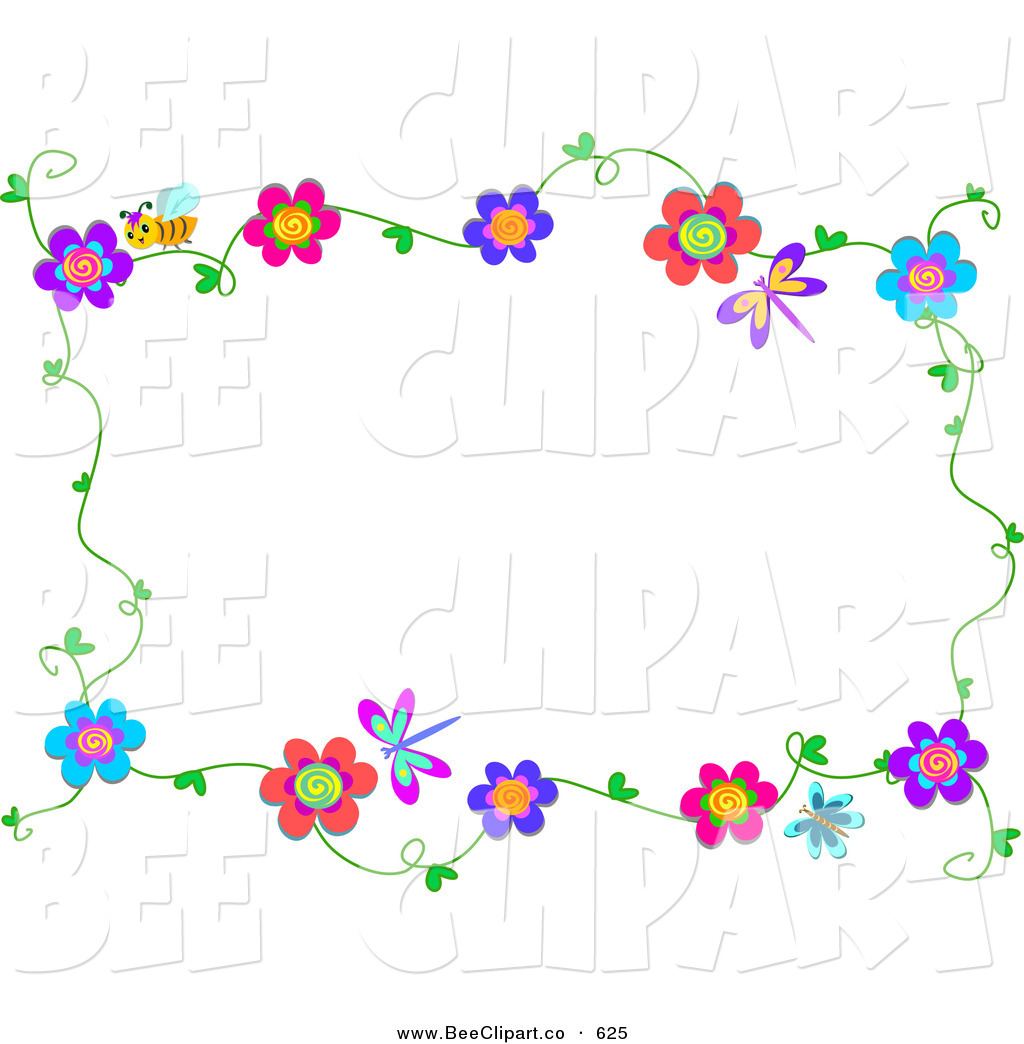 Dragonfly Border Clip Art