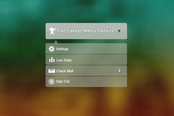 Drop Down UI Design