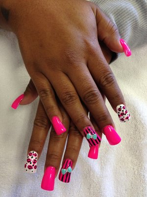 Duck Feet Acrylic Nail Designs Duck Feet Acrylic Nail Designs
