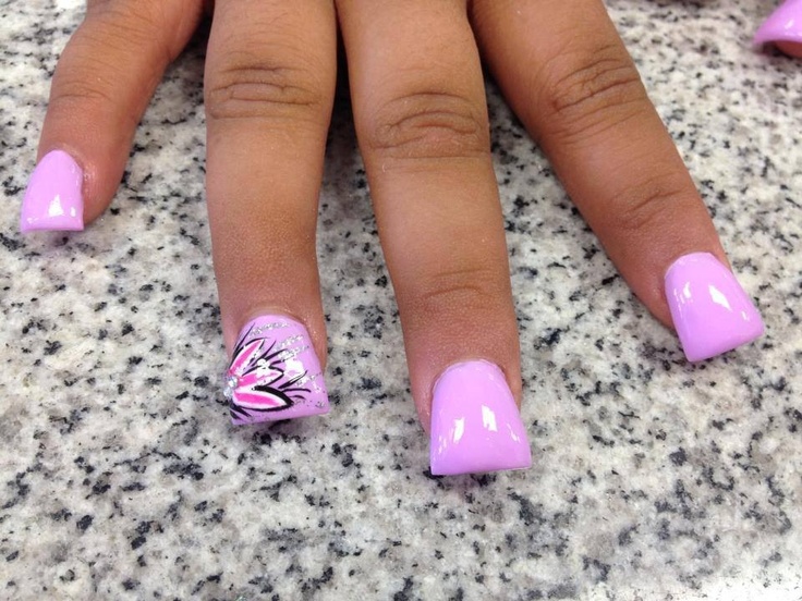 Duck Feet Nails with Design