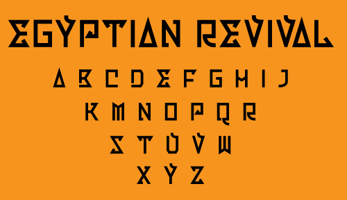 Egyptian Font