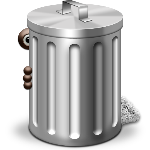 Empty Trash Can Icon