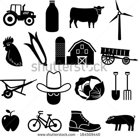 Farming and Agriculture Icons Farming and Agriculture Icons