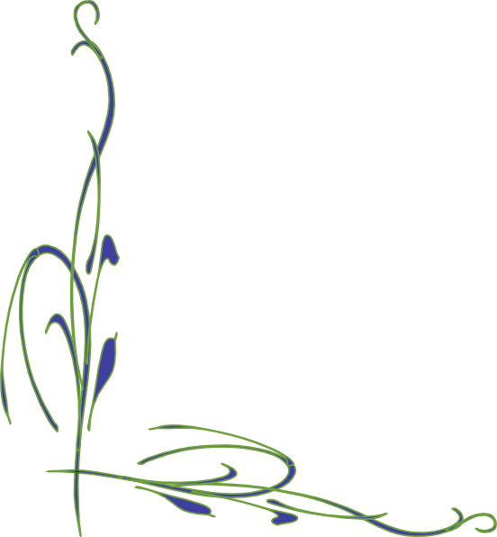 Flower and Vine Clip Art
