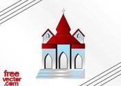 Free Church Building Clip Art