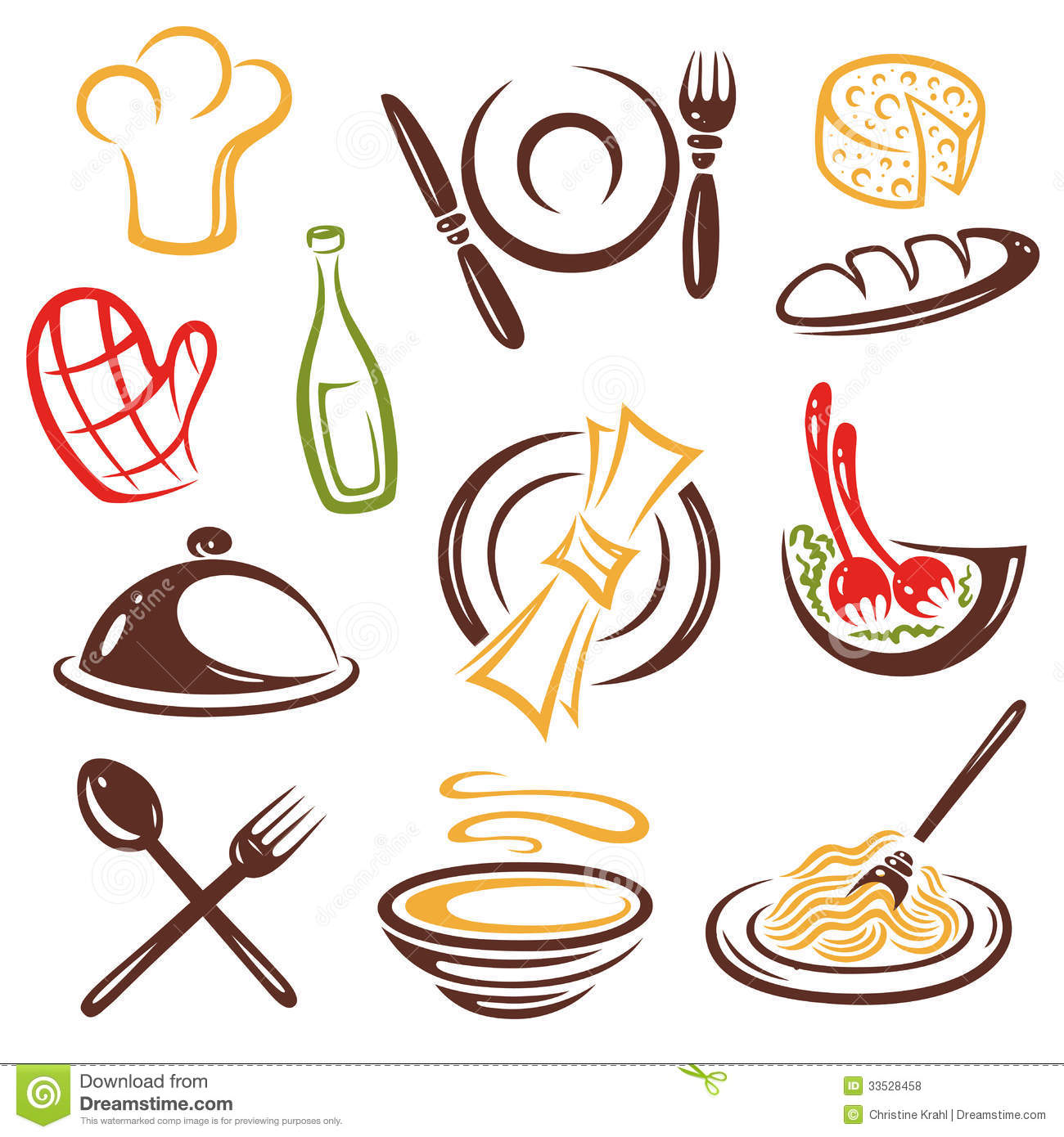 Free Cooking Clip Art Colorful