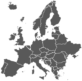 Free Editable Vector Map of Europe