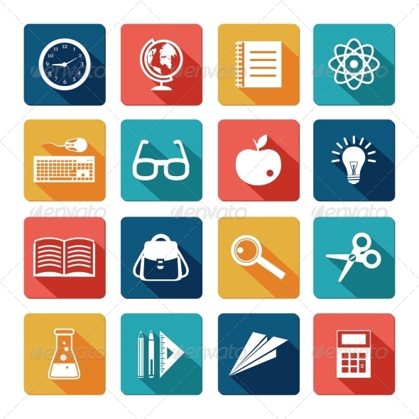 15 Free Education Icon Set Images