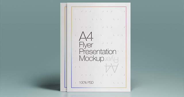 Free Flyer Mock Up Psd Free Flyer Mock Up Psd