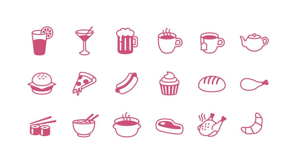 Free Food Icons Set