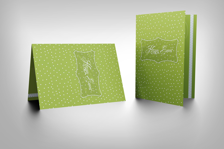 Free Greeting Card Mockup PSD