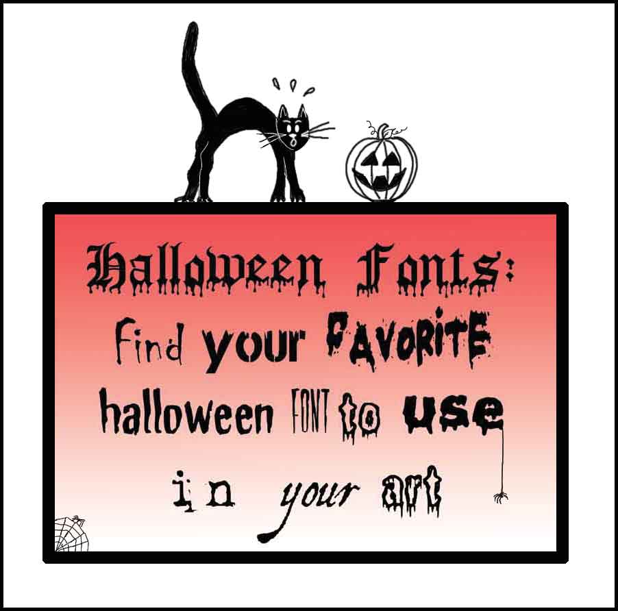 Free Halloween Fonts for Word