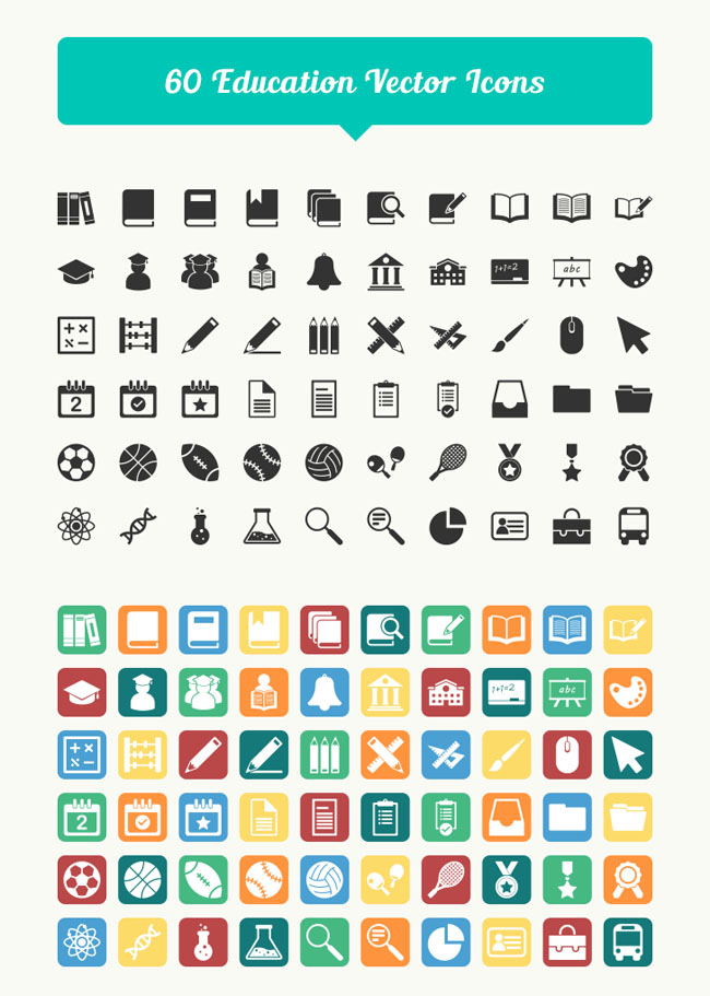 Free Icon Set Education