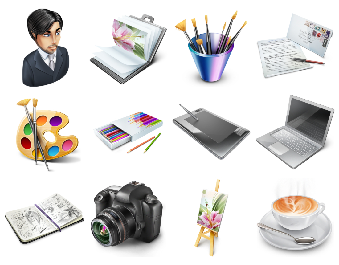 Free Portfolio Icons Free Portfolio Icons