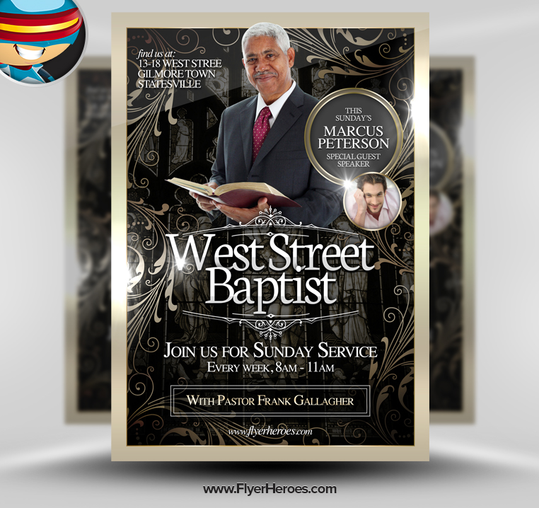 Free Psd Church Flyer Templates