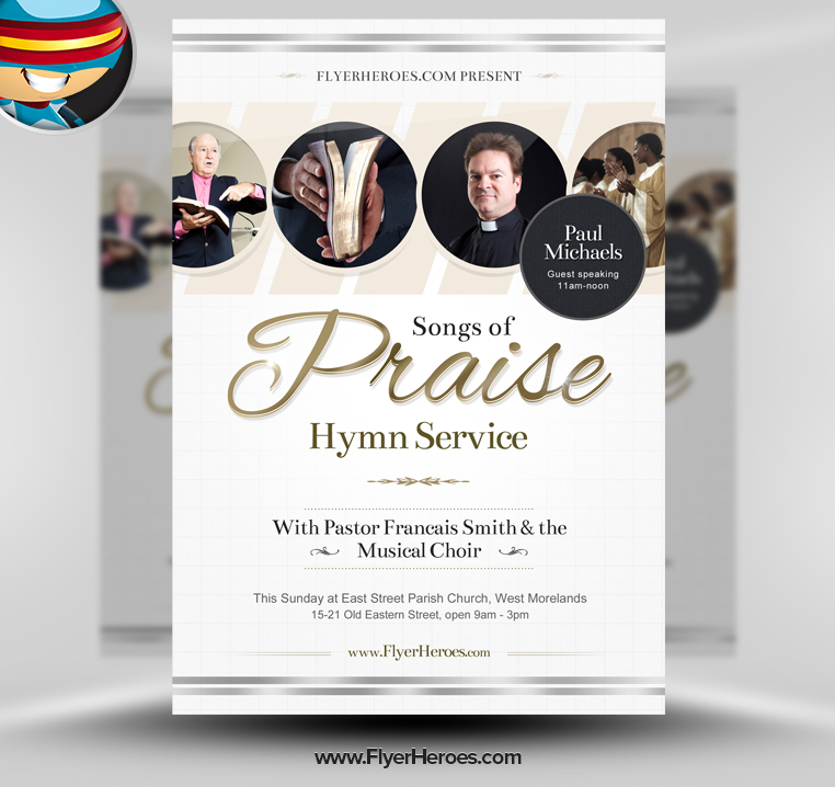 Free Psd Church Flyer Templates