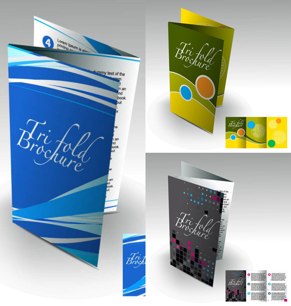 Free Vector Brochure Design Templates