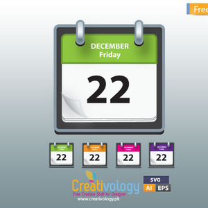 Free Vector Calendar Icon